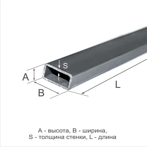 Труба профильная 140х60х5 Ст3сп ГОСТ 30245-2003 - 5