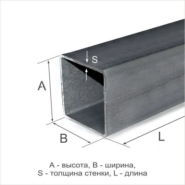 Труба профильная 120х120х3 Ст2пс ГОСТ 30245-2003 - 4